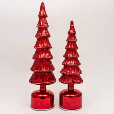Glitter Red Tree