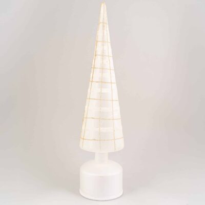 Frosted Plaid Lit Spin Tre