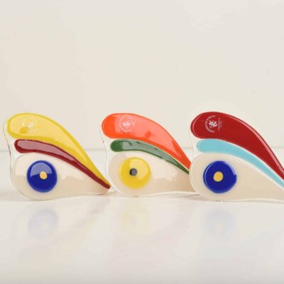 Hand Blown Glass Luzzu Eye