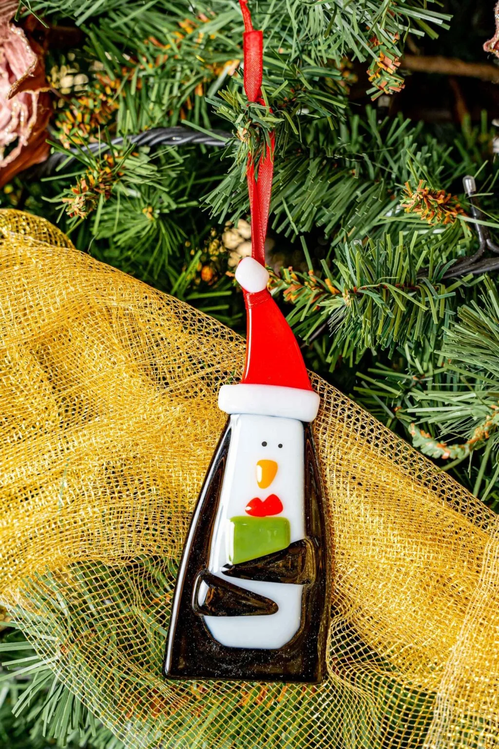 Long Penguin Ornament