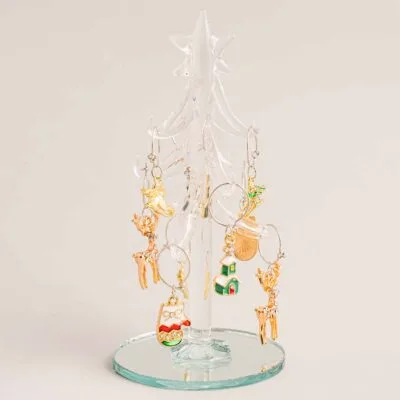 Yuletide Glass Tree
