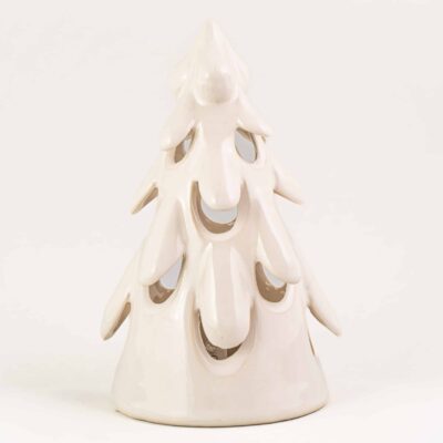 Snowy Lit Tree