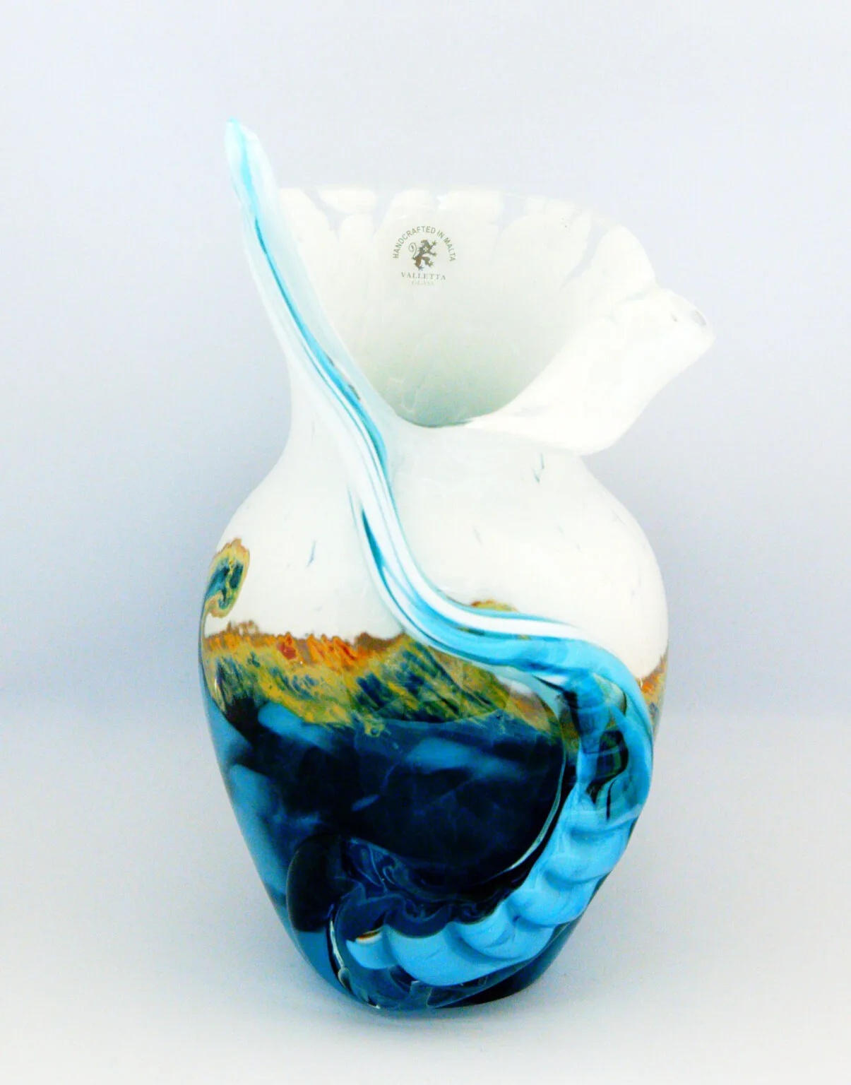 Elegant Striped Vase