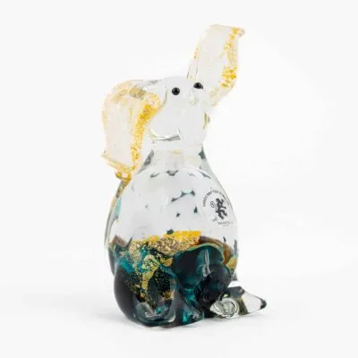 Glass Dog Ornaments