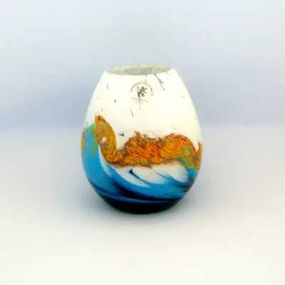 Oval Ornamental Vase