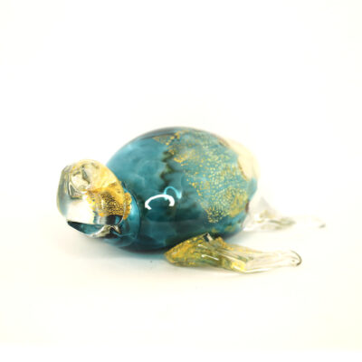 Hand Blown Glass Tortoise