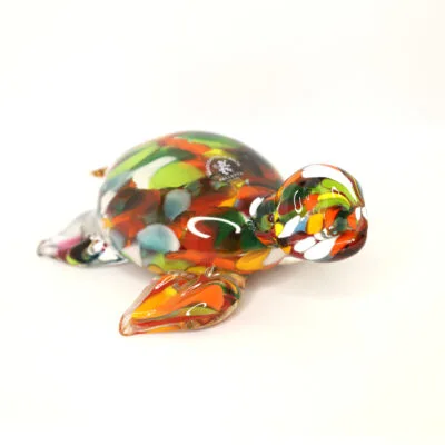 Hand Blown Glass Tortoise