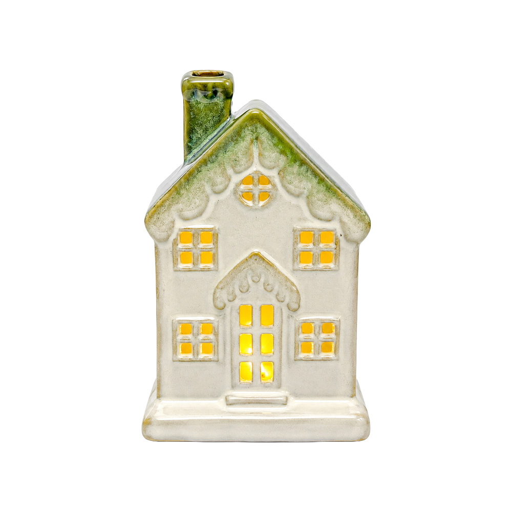 Ceramic Light-Up Christmas Village - Image 4