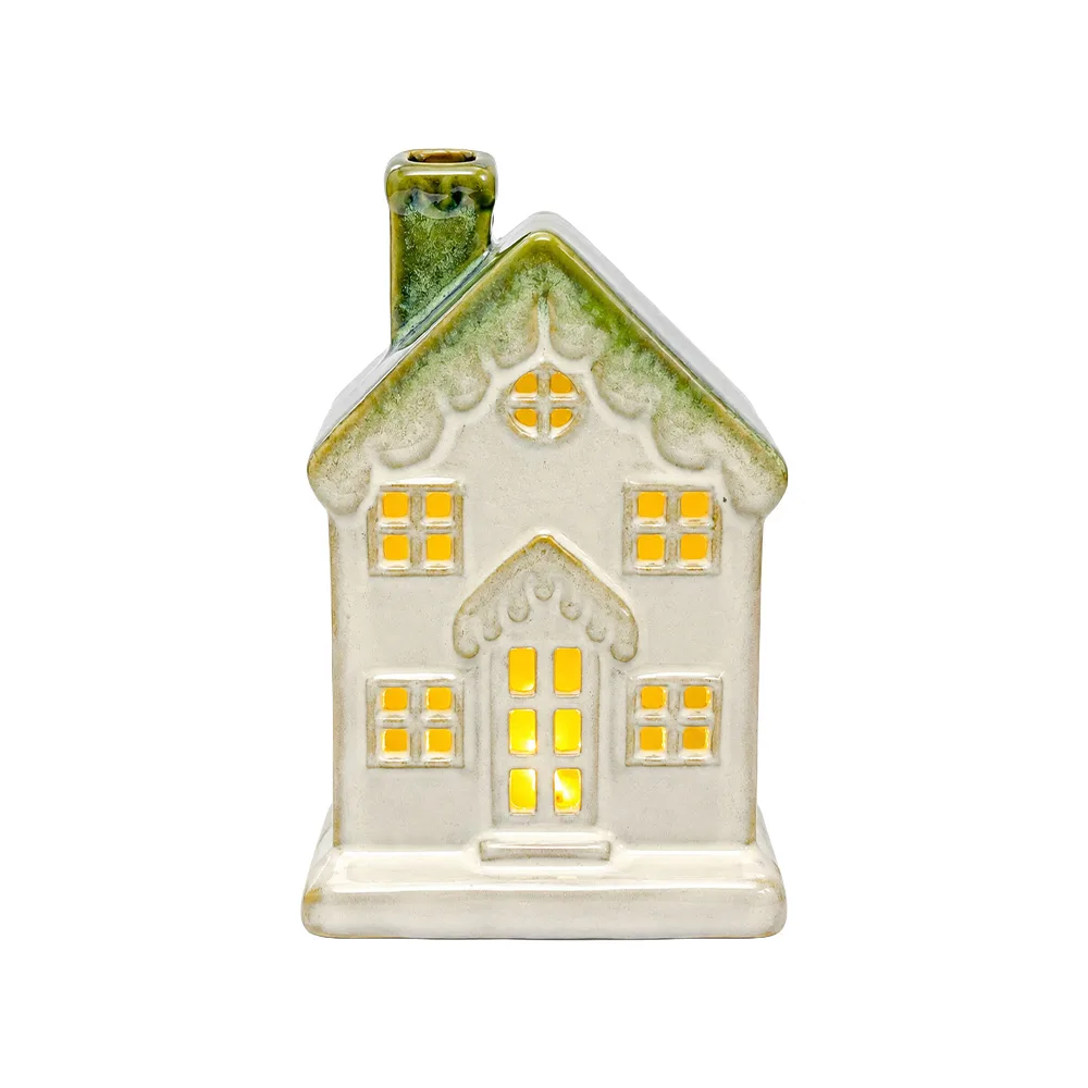 Ceramic Light-Up Christmas Village - Image 4
