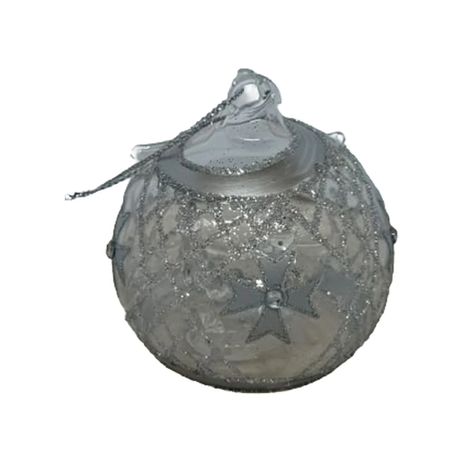 Gold Filigree Glass Christmas Bauble - Image 10