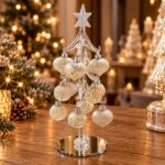 Frost Glass Bauble Tree